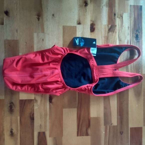 Speedo bathing suit, size 26,Red - Picture 2 of 5